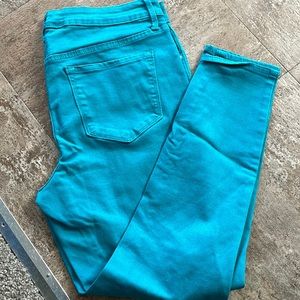 Old Navy Rockstar Skinny Jeans TEAL